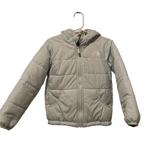 The Northface Girls 4T Reversible Hooded Jacket